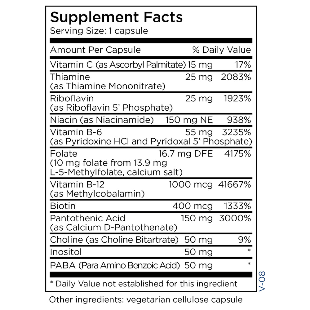 B-Complex + 10 mg L-Methylfolate