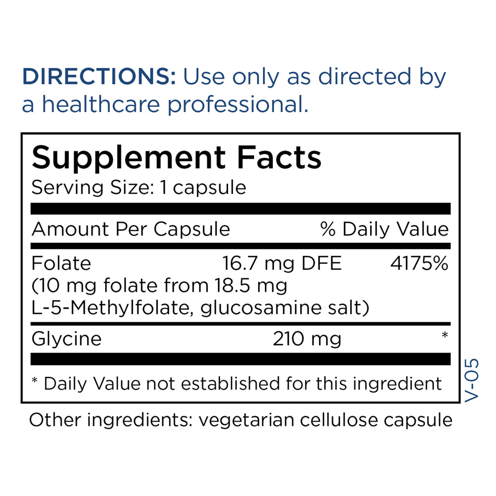 L-Methylfolate 10 mg (from Quatrefolic®)